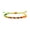 Colorful, variant on Black Surf Braided Bracelet for Women Men Adjustable Boho Surfer Bracelet Beach Waxed Thread Waterproof Anklet