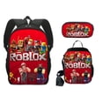 thumbnail image 1 of Roblox Travel Backpack School Backpack 3D Printing Roblox Backpack Backpack Boy Girl Travel Bag, 1 of 4