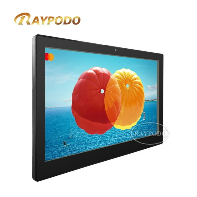 RAYPODO Tablette Murale 15 Pouces avec Couleur Noire