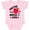 AD-Pink, variant on Inktastic Youre the Apple of My Eye Valentine Pun with Cute Apple Boys or Girls Baby Bodysuit