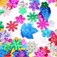 thumbnail image 4 of CHOK 2pcs 30 Grams Multi-shaped Glitter Confetti Colorful Sequins for DIY Crafts and Decoration (Flower Pattern), 4 of 5