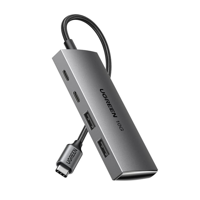 Hub USB C UGREEN 3.2 10Gbps con 4 Puertos para MacBook, Chromebook, iMac multicolor