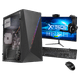 thumbnail image 1 of Xtreme PC Gaming Intel Core I5 11400 16GB SSD 500GB Monitor 23.8 Webcam WIFI RGB negro, 1 of 6