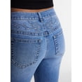 thumbnail image 4 of No Boundaries Novelty Stitch Bootcut Jeans, 32.5" Inseam, Women's 00-20, 4 of 5