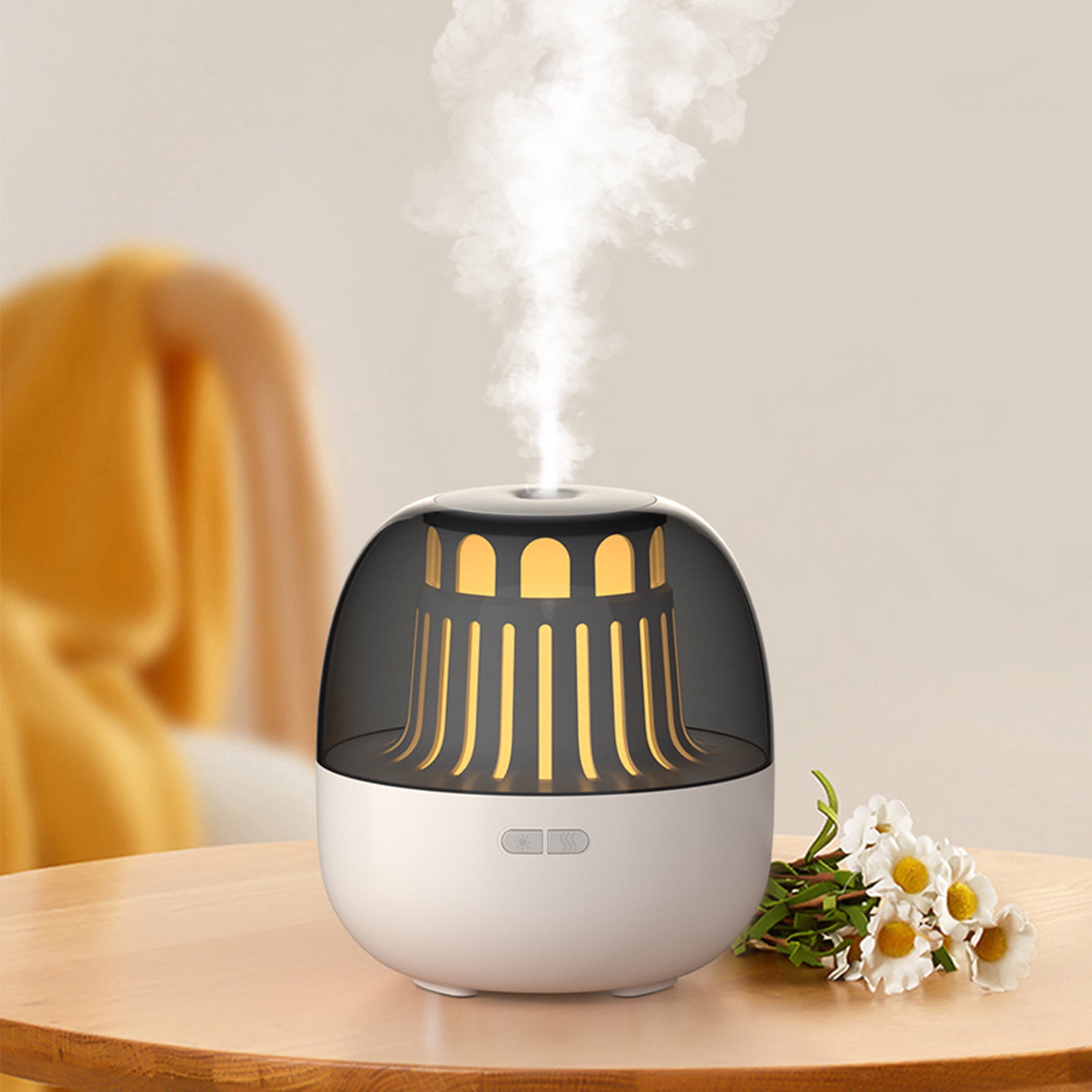MICLOZYT Humidifier Large Room,Lighthouse Aromatherapy Diffuser,Desktop Humidifier (White),Spray Aroma Diffuser,Air Humidifier for Home Baby Nursery & Plants