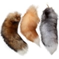 thumbnail image 3 of Queue de Renard Queue de Therian 15.75 Pouces Queue d'Animal Queue de Faux Fourrure Queue de Fox Réaliste Porte-Clés Décoratif Queue de Therian, 3 of 8