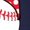 Navy, variant on Wild Bobby, Cute Baseball Ribbon Gift Sports Girls Graphic Youth T-Shirt, Black, Medium