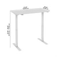 thumbnail image 7 of Move 60 Series 48W Adjustable Standing Desk in White - Engineered Wood, 7 of 7