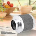 thumbnail image 2 of Stainless Steel Activated Carbon Filter Indoor Growing Charcoal Filter Activated Carbon Air Filter Carbon Odor Filter Hydroponic Carbon Filters, 2 of 5