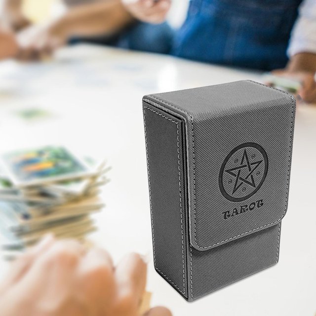 Flip Collection-organizador de almacenamiento para juegos de mesa, resistente y duradero, estuche de almacenamiento para tarjetas 95+ XL, caja de almacenamiento para juegos de cartas D