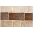 thumbnail image 2 of Premier Copper T48DBH_PKG4 4" x 8" Hammered Copper Tile - Qu, 2 of 4
