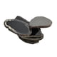 thumbnail image 3 of 6x Hermosas Rebanadas Lisas de ágata Negra, Colgante de Rebanada, Placa de Piedras Preciosas Perforadas, ágatas para Decoración de Fabricación de Joya 6 piezas, 3 of 10