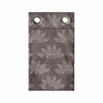 thumbnail image 1 of Floral Hanging Pocket Organizer, Pattern of Lotus Flower Inspired Oriental Curlicue Motifs in Pastel Tones, Printed Polyester Storage Bag with Pockets, 9" x 27", Pale Mauve Taupe Rose, 1 of 2