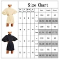 thumbnail image 2 of KZKR Women's Sweater Dress High Neck Knitted Pullover Dress Loose Casual Style, 2 of 3