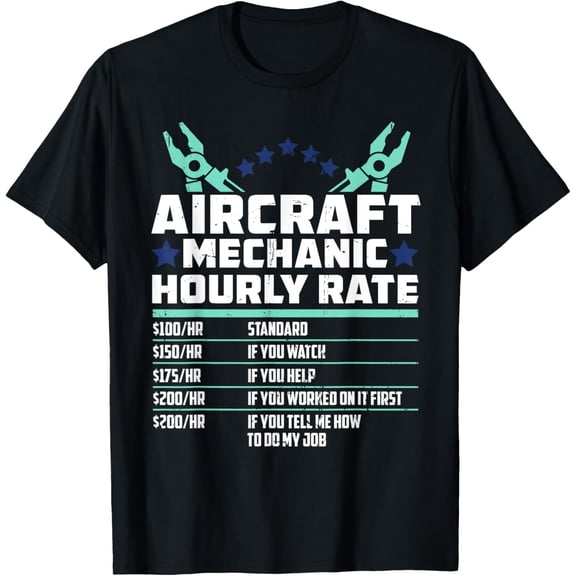 Aircraft Mechanic Engineer - Airplane Technician T-Shirt