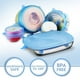 thumbnail image 3 of Matsuzay Juego de 6 unidades de tapas elásticas para mantenimiento de alimentos frescos, envoltura de mantenimiento fresco, tapas de cuenco de Organizadores de utensilios de cocina azul, 3 of 6