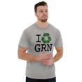 thumbnail image 4 of Recycle GRN Earth Day Save the Planet Plus Size Crewneck Graphic Tee Shirt Brisco Brands 5X, 4 of 5