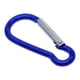 thumbnail image 3 of 20 piezas Mosquetón Clip Aluminio D Resorte Clips Pequeño Llavero Mosquetones Clip Azul, 3 of 9