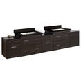 thumbnail image 1 of Imaginations Américaines 88.5 pouces W Vanity Set Gris, 1 of 1