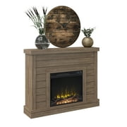 Twin Star Home Shiplap Wall Mantel Electric Fireplace