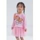 thumbnail image 2 of Vestido Paw Patrol Skye para niñas pequeñas, de felpa francesa, rosa, 7-8, 2 of 6