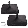 thumbnail image 1 of Patio Umbrella Stand Cross Base Parasol Holder Sand Bag Outdoor Beach 2 Pack, 1 of 7