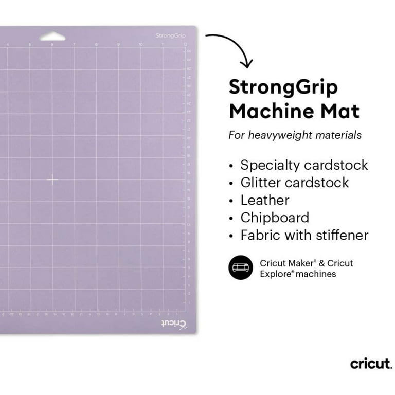 Cricut Machine Mat Variety Pack, 12 x 12 3 Count Pack