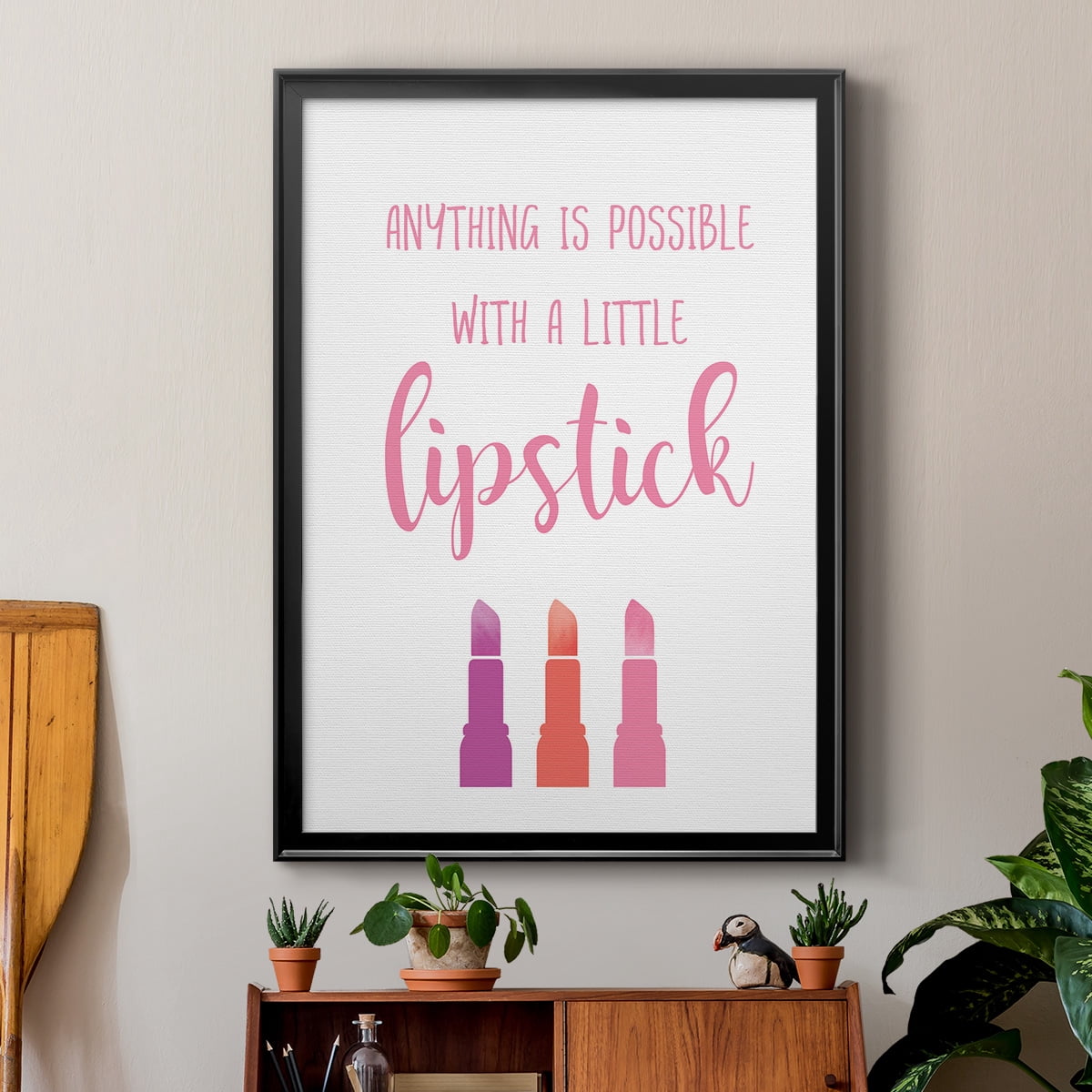 Little Lipstick Premium Classic Framed Print - Ready to Hang