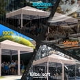 thumbnail image 6 of Quictent 10' x 10' Pop up Canopy with Netting, Screen House, Beige, 6 of 10