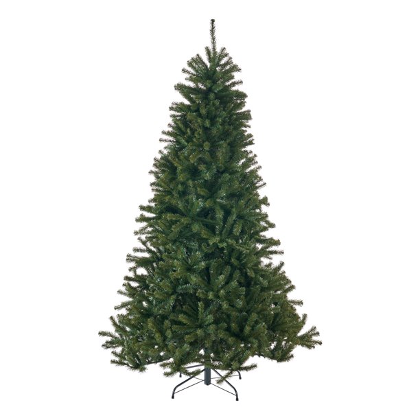 Noble House 7.5foot Noble Fir Unlit Hinged Artificial Christmas Tree