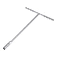 thumbnail image 1 of Llave de zócalo universal 28x18cm, llave de spanner duradera, extractor de zócalo de acero aleado 1 Pc hexágono 9mm para automóvil, motocicleta, dirtbike, llave de mango en T, 1 of 7