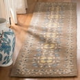 thumbnail image 4 of SAFAVIEH Martha Stewart Folklore Geometric Floral Wool Area Rug, Monk's Cloth, 4' x 6', 4 of 5