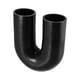 thumbnail image 1 of 60mm 2.36 ID 180 Grados Silicona Reductor Manguera Acoplador Tubo para Coche, 1 of 1