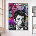 thumbnail image 5 of Graffiti Street Pop Art Banksy Retratos de personajes famosos Póster Lienzo abstracto Pintura al óleo Arte de pared Imágenes Decoración del hogar, 5 of 5