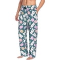 thumbnail image 6 of Naloa Cute Rabbit Easter Pajama Pants Men, PJ Bottoms, Sleep & Lounge Pants-Medium, 6 of 6