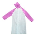 thumbnail image 1 of AJIWYH Imperméables Réutilisables en EVA, Manteaux de Pluie avec Capuchon Rose Vif, Taille Unique, 1 of 4
