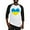 Black/White, variant on CafePress - I Stand With Ukraine Heart Baseball Jersey - Cotton Baseball Jersey, 3/4 Raglan Sleeve Shirt