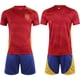 thumbnail image 1 of 2024 camiseta de la Copa de Europa uniforme de fútbol alemán personalizado No. 8 Kroos equipo nacional uniforme de entrenamiento para adultos y niños nuevoEspaña casa versión en blanco, 1 of 3