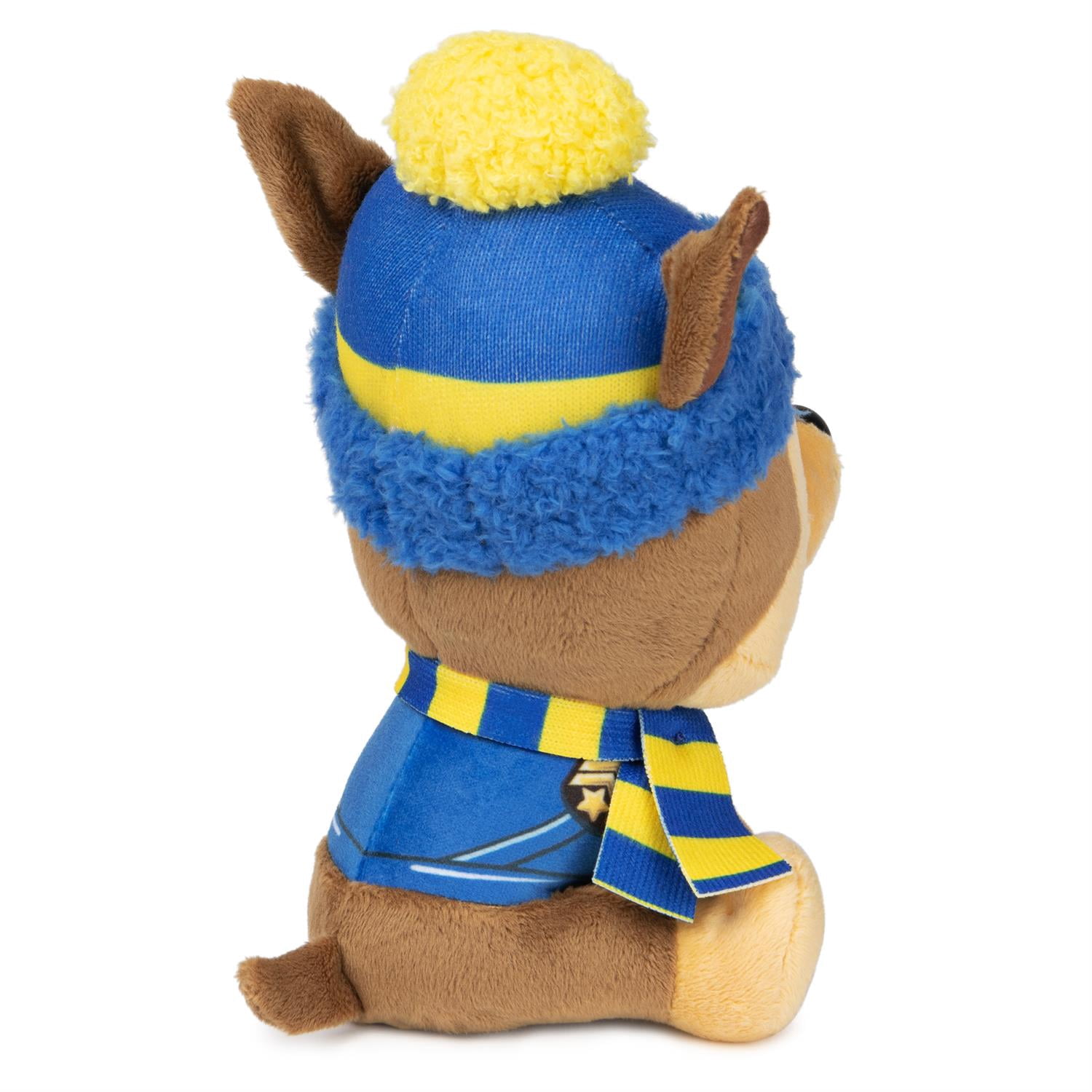 GUND Paw Patrol Holiday Winter 2 Piece 6in Plush, Chase and Marshall