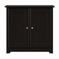 Bush Furniture Cabot Small Storage with Doors in Espresso Oak