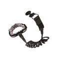thumbnail image 2 of jinwen Surfboard Leash 4ft Kayak Leash Adjustable Belt Soft Rope Leg Rope Surfing Leash black, 2 of 9