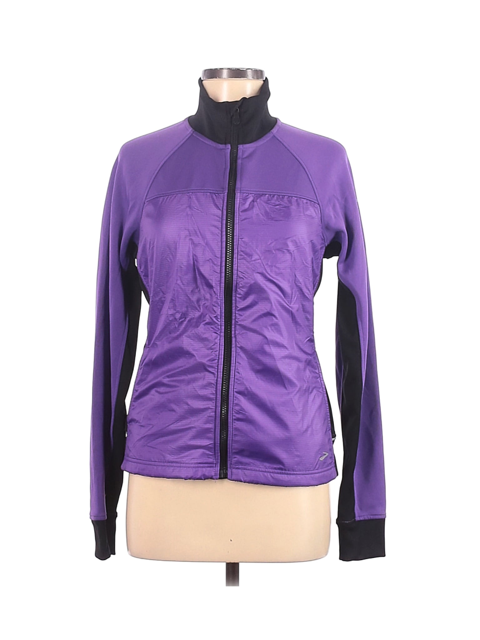 brooks jackets womens purple