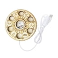 thumbnail image 4 of lionlar Crystal Ball Stand 3D Night Light Base Atmosphere Round Pedestal, Convenient Led, 4 of 9