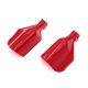 thumbnail image 1 of Par GuardaManos Protector de Manos de Plástico Rojo para Manubrio de Moto Unique Bargains, 1 of 1