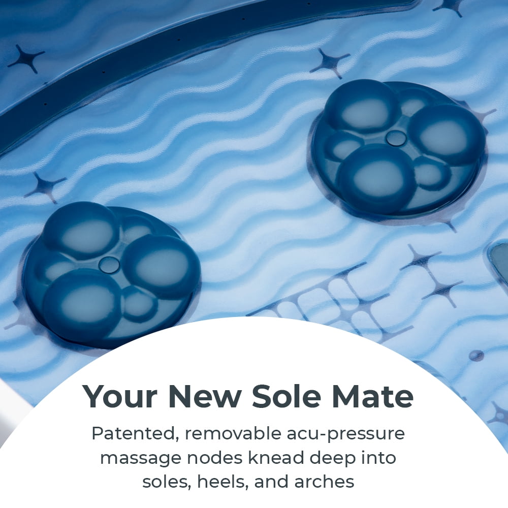 HoMedics? Shiatsu Bliss Footbath with Heat Boost, Foot Spa Massager, Deep Kneading Pedicure Tub, Vibrating Bubbles with Soothing Heat, Portable At-Home Spa&nbsp;