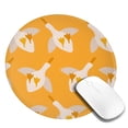 thumbnail image 2 of Disketp Flying Ducks Small Mouse Pad 7.9x7.9 Inches,Washable Round Mousepad For Office Laptop Computer,Non-Slip Rubber Base Mouse Pads For Wireless Mouse, 2 of 8