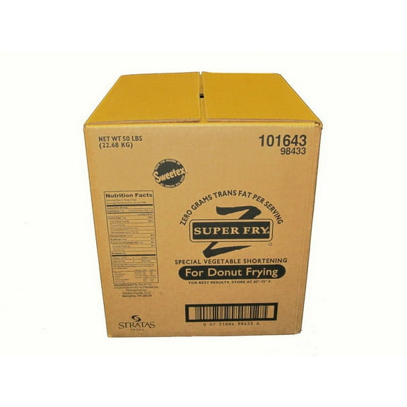(Price/Case)Super Fry Special Vegetable Shortening 50 Pounds - 1 Per Case
