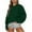 Army Green, variant on Lenago Oversized Sweatshirt for Women Fashion Casual Long Sleeve Round Neck Ladies Loose Sweatshirt Tops Blouse Fall Winter Outfits Clothes