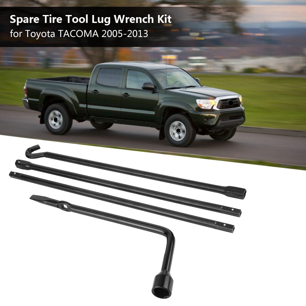 OTVIAP Spare Tire Lug,Spare Tire Tool Lug Wrench Kit w/Bag Tire Jack