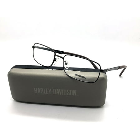 Harley Davidson HD0728 049 Men's Eyeglasses Frames LARGE 59-18-150 Dark Brown